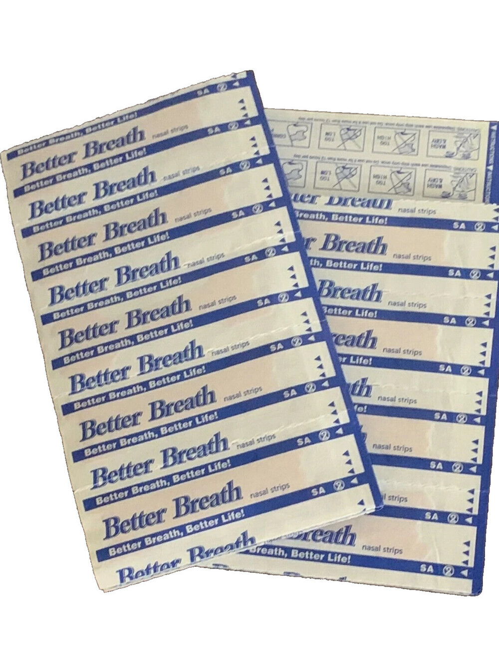 Breathe Right -30 Nasal sealed Strips Breathe Better/Reduce Snoring/Sleep Apnea